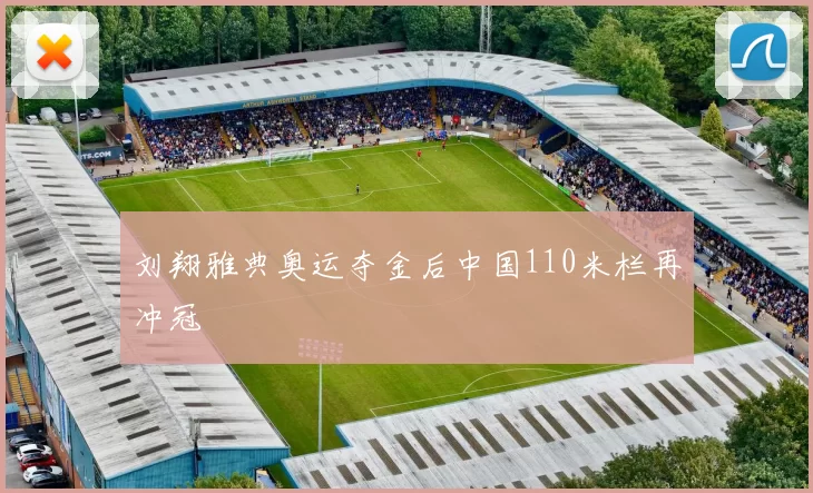 刘翔雅典奥运夺金后中国110米栏再冲冠