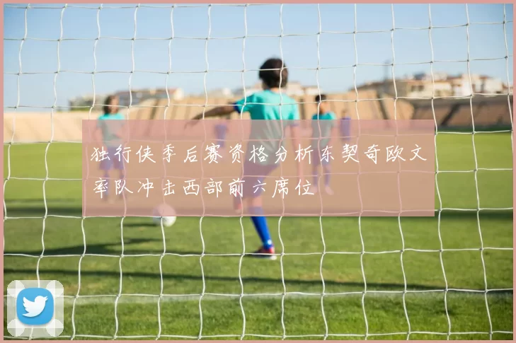 独行侠季后赛资格分析东契奇欧文率队冲击西部前六席位